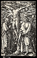 The Crucifixion, from "The Passion", Albrecht Dürer (German, Nuremberg 1471–1528 Nuremberg), Engraving